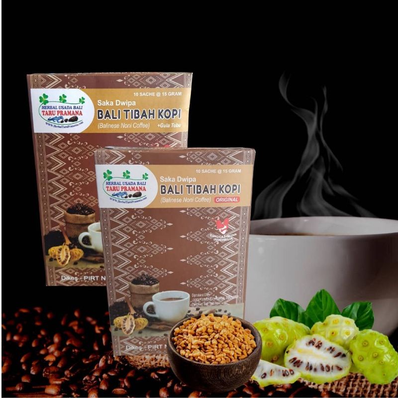 

Bali Kopi Tibah Noni Kopi Herbal Usada Tqru Pramana
