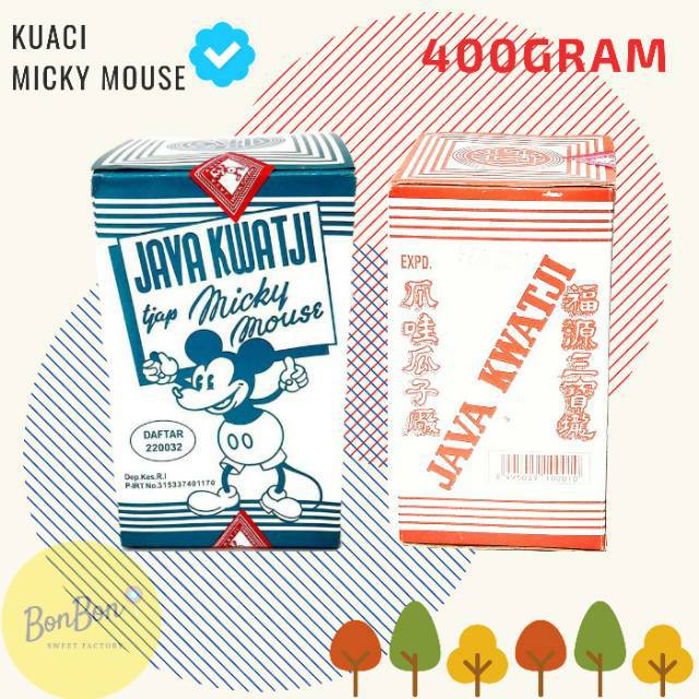 

Kuaci Mickey Mouse / Micky Mouse Java Kwatji / Kwaci 400 Gram