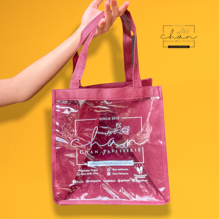 

NEW Goodie Bag Chan Patisserie - Size M Maroon