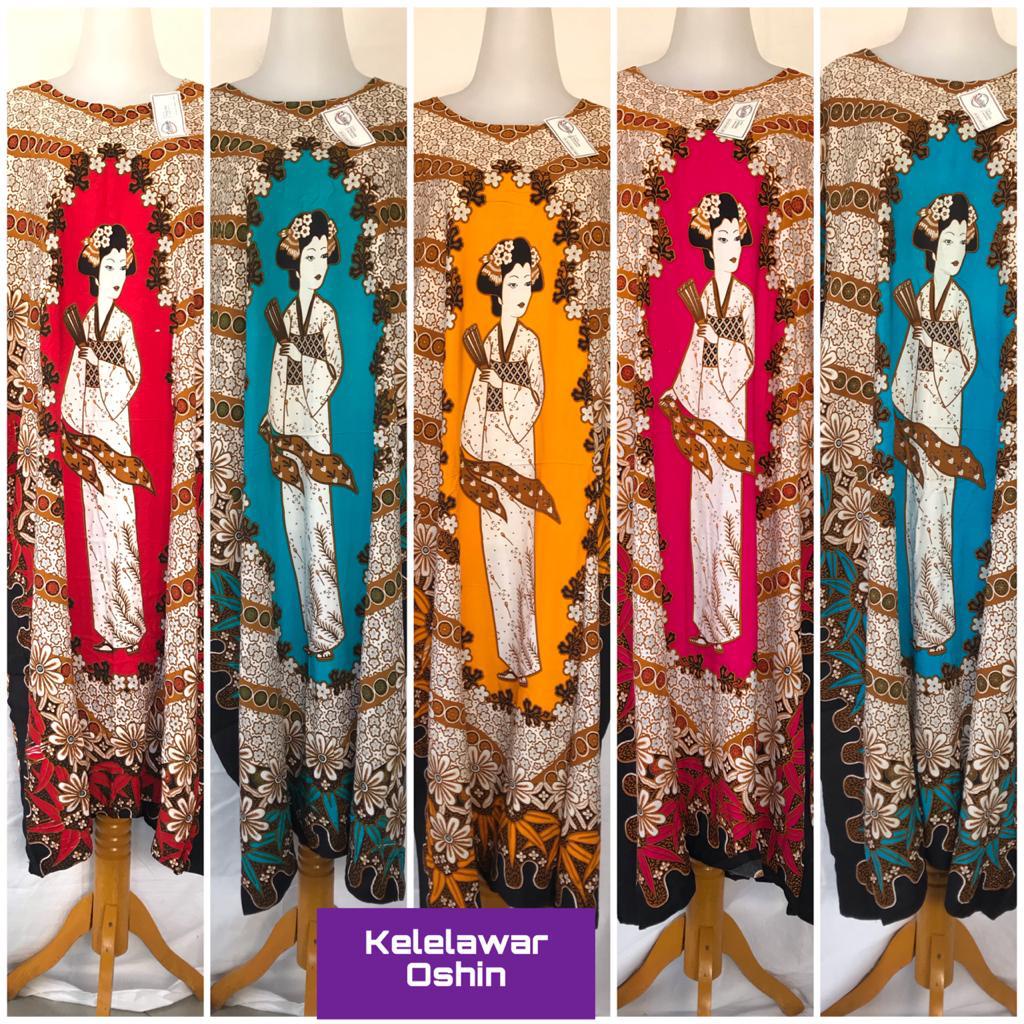 Daster Lowo Jumbo Kelelawar Kalong Batik Radian Oshin Boneka