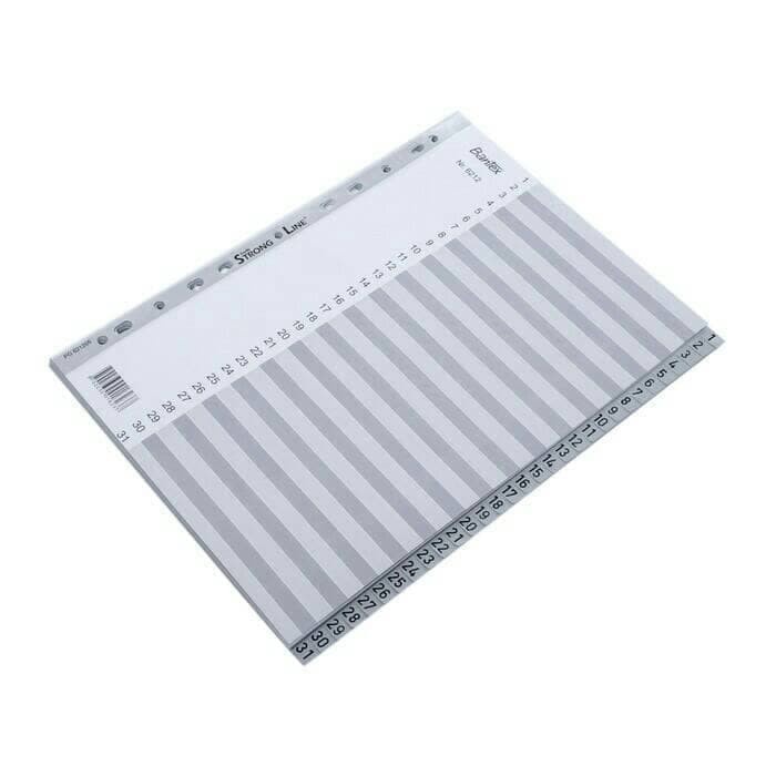 

Produk Bantex Numerical Indexes A4 31 Pages (1-31 Index) #6212 05 Diskon