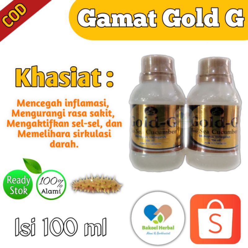 

Gamat gold g 100 / jelly gamat gold g 100 ml / gold g 100/ jelly gamat teripang /bakoel herbal / obat herbal tambah stamina / herbal penyembuhan luka