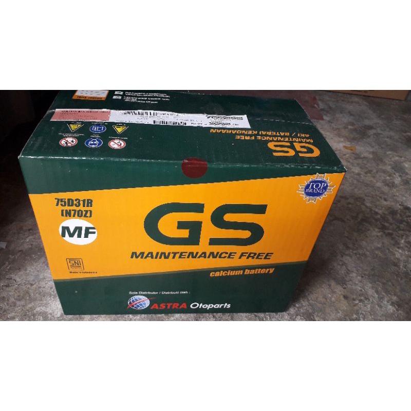 aki mobil panther gs mf n70z orignal astra otopart