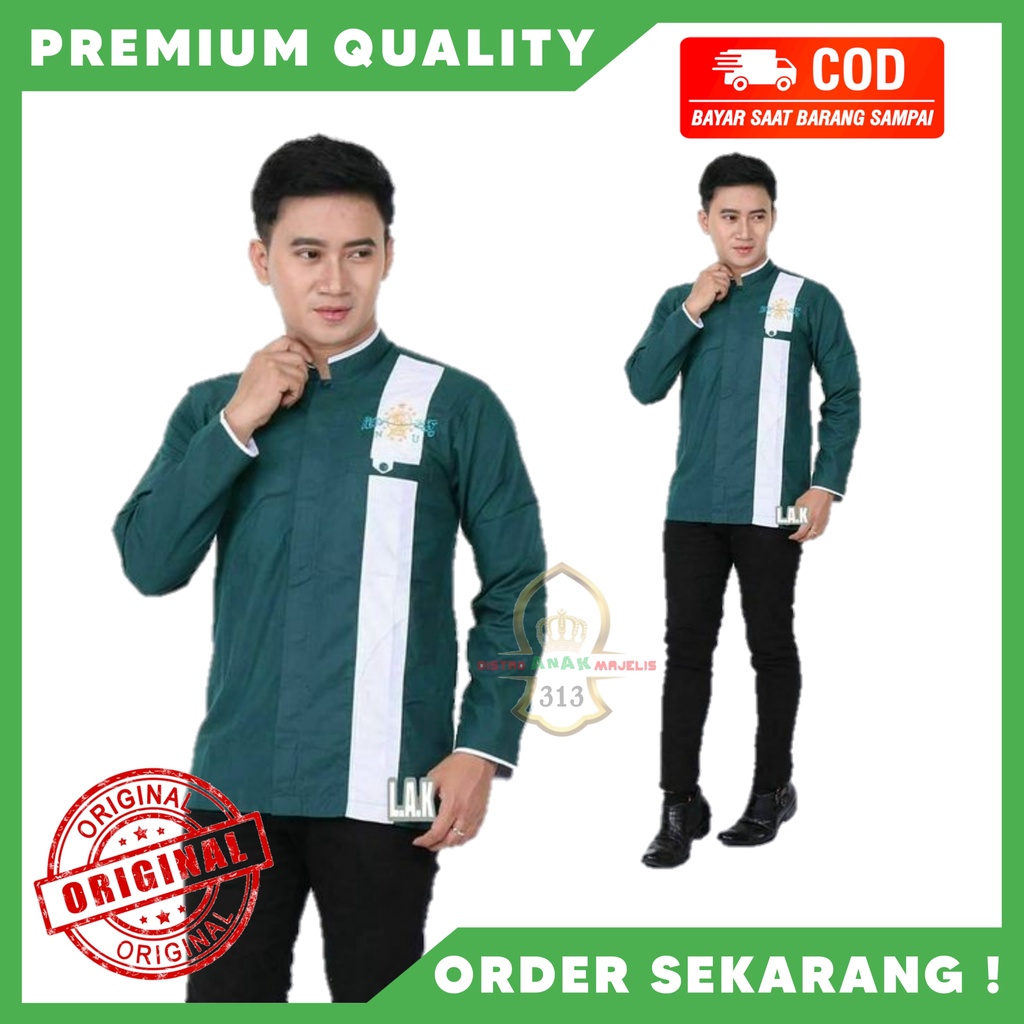 Baju Koko NU / Baju Koko Nahdlatul Ulama Pria Dewasa / Koko NU / Baju NU
