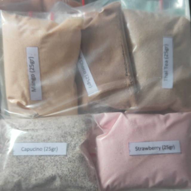 Paket Sample Powder drink Verlin