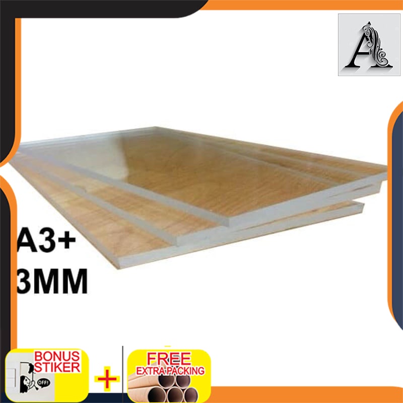 

Grosir Acrylic Transparan 3mm A3+ / akrilik bening