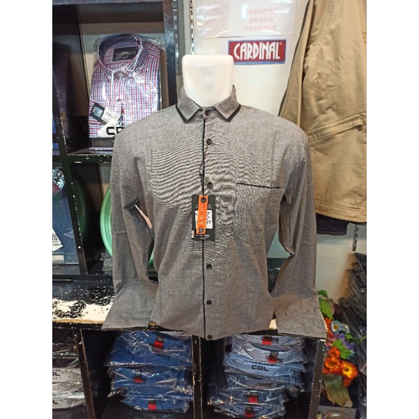 Kemeja L Lengan Panjang Katun Santai Luxton Original Casual Htm 01