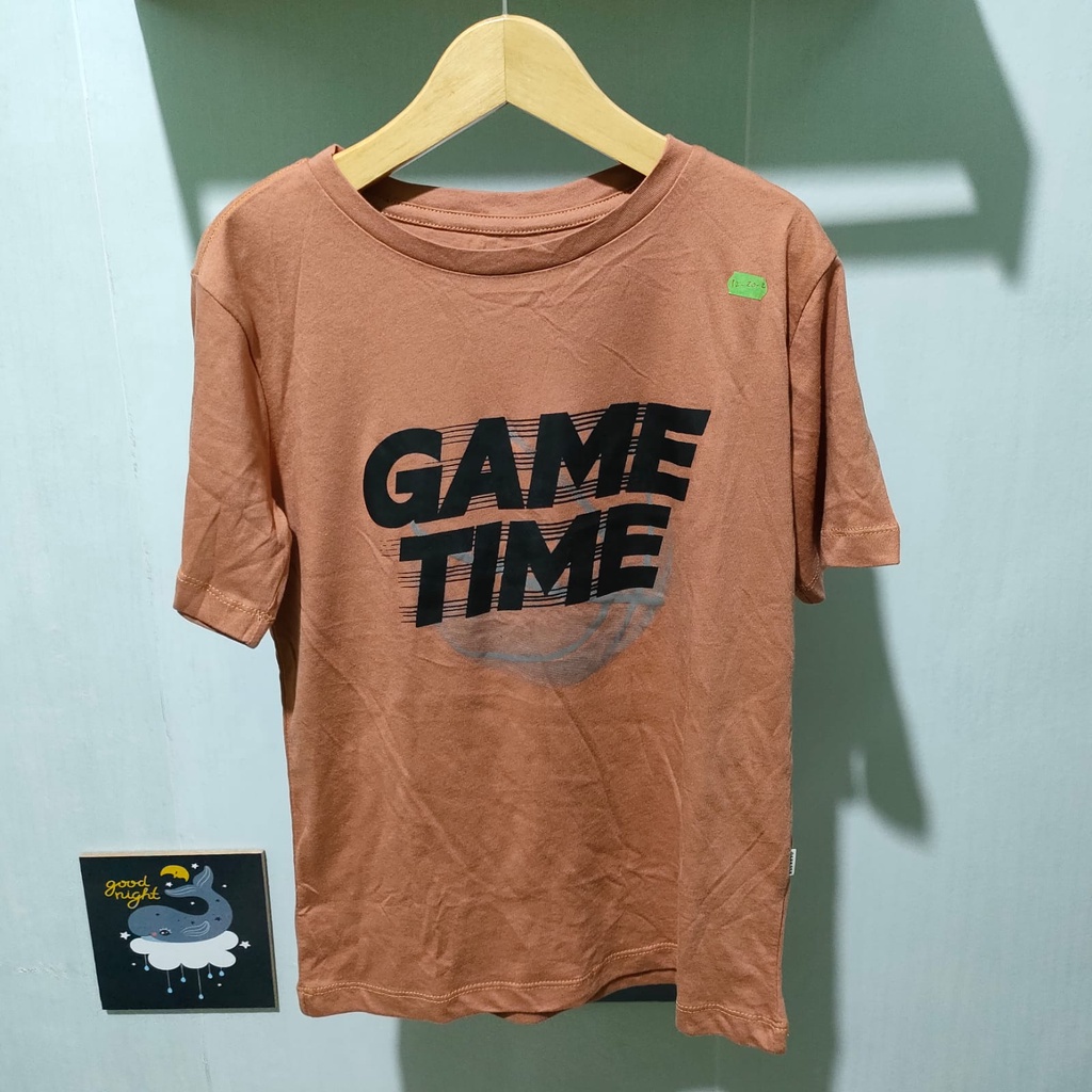 Kaos Anak Game Time