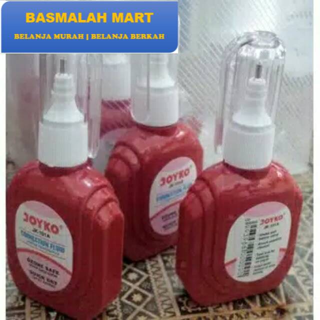 

Tipe-X Tip-ex Stipo Cair Correction Fluid Joyko JK 101A JK-101A Cairan Koreksi JK101A Ujung Metal