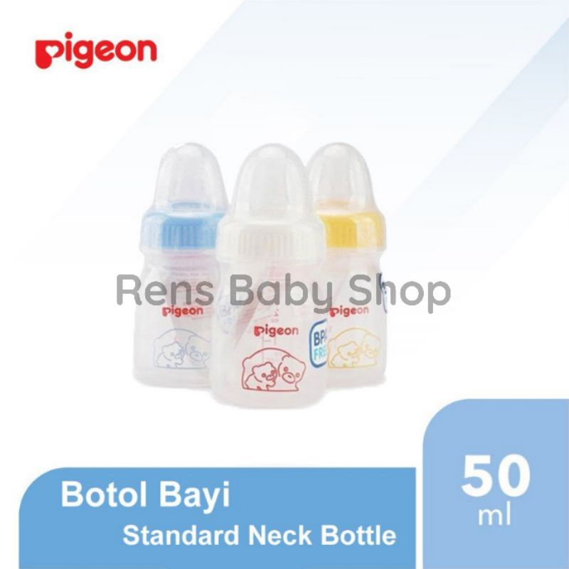 Pigeon 50 / 120 / 240 ml BPA Free (PP) + REGULATOR Botol Susu Bayi Pigeon