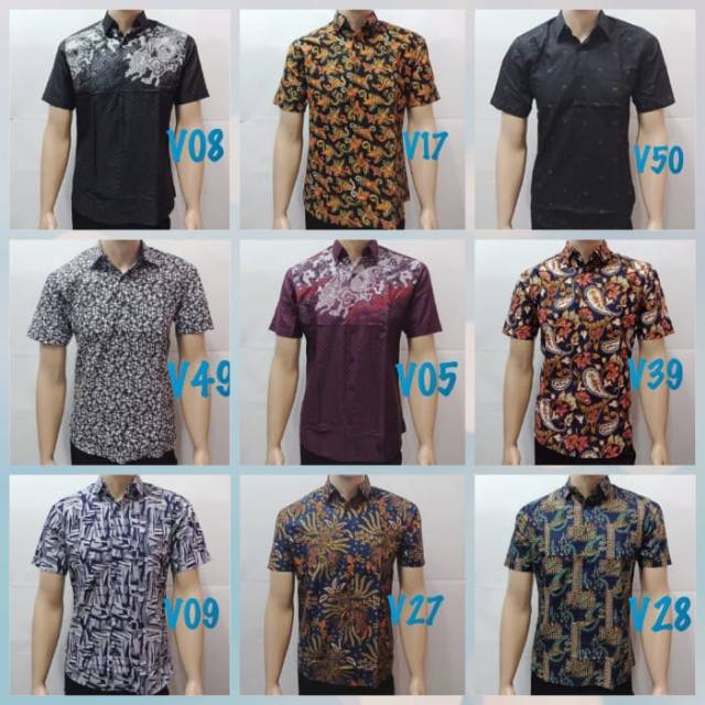 (BISA COD)kemeja slimfit kemeja pendek kemeja batik kemeja katun kemeja kerja kemeja pria