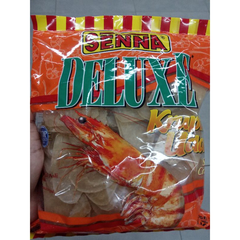 

senna krupuk udang deluxe 500gr