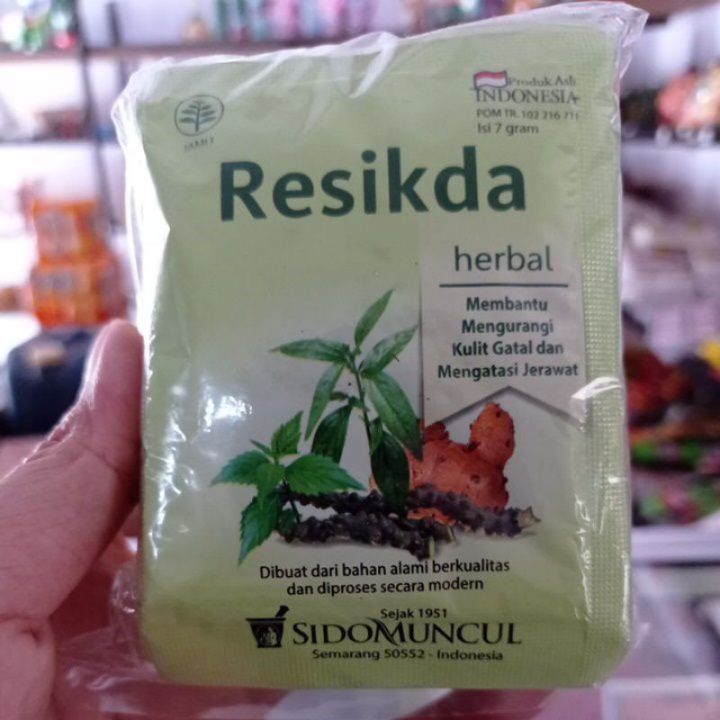 

Jamu herbal RESIKDA Bersih Darah