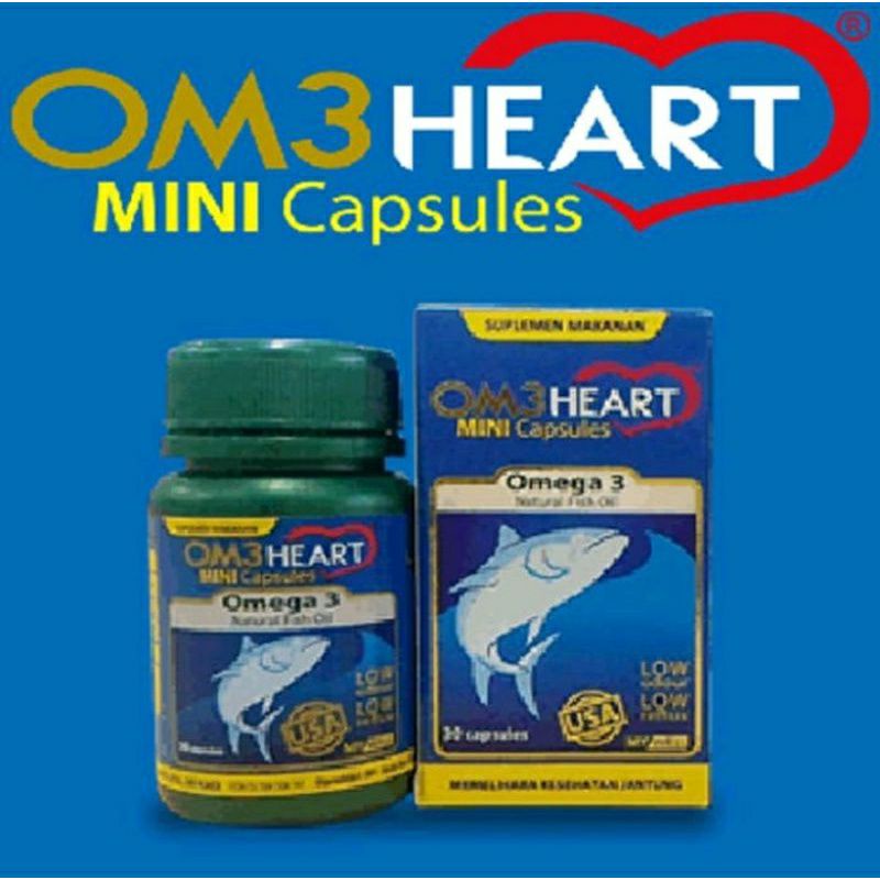 Omeheart Omega-3 isi 60 softgel 100% Original.