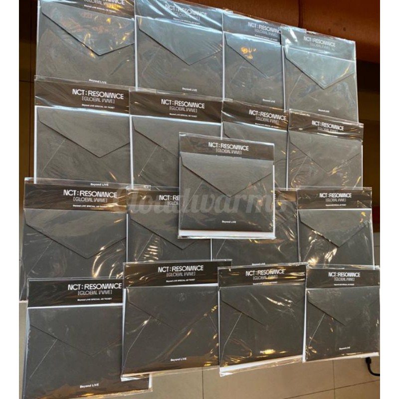 AR Ticket set NCT 2020 Resonance Taeyong, Jaehyun, Mark, Haechan, Doyoung