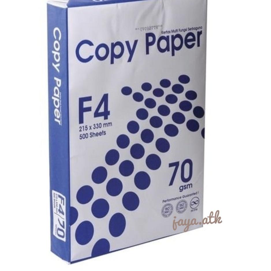 

zgmu Kertas HVS F4 Copy Paper 70gsm - Per 100pcs さ 14