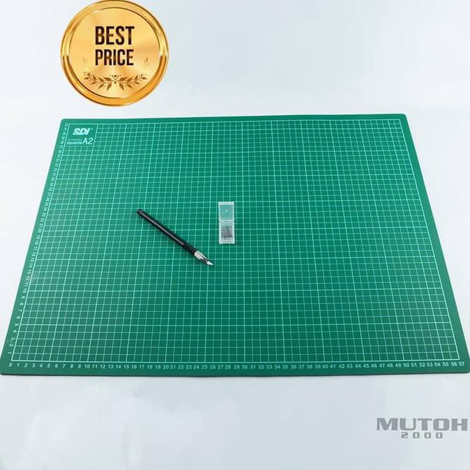 

HARGA SPESIAL Cutting Mat A2 + Cutter Pen SDI