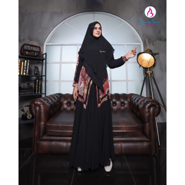 Gamis Syar'i Muslimah Jumbo Premium / Gamis Syar'i Terbaru Original By Baraya