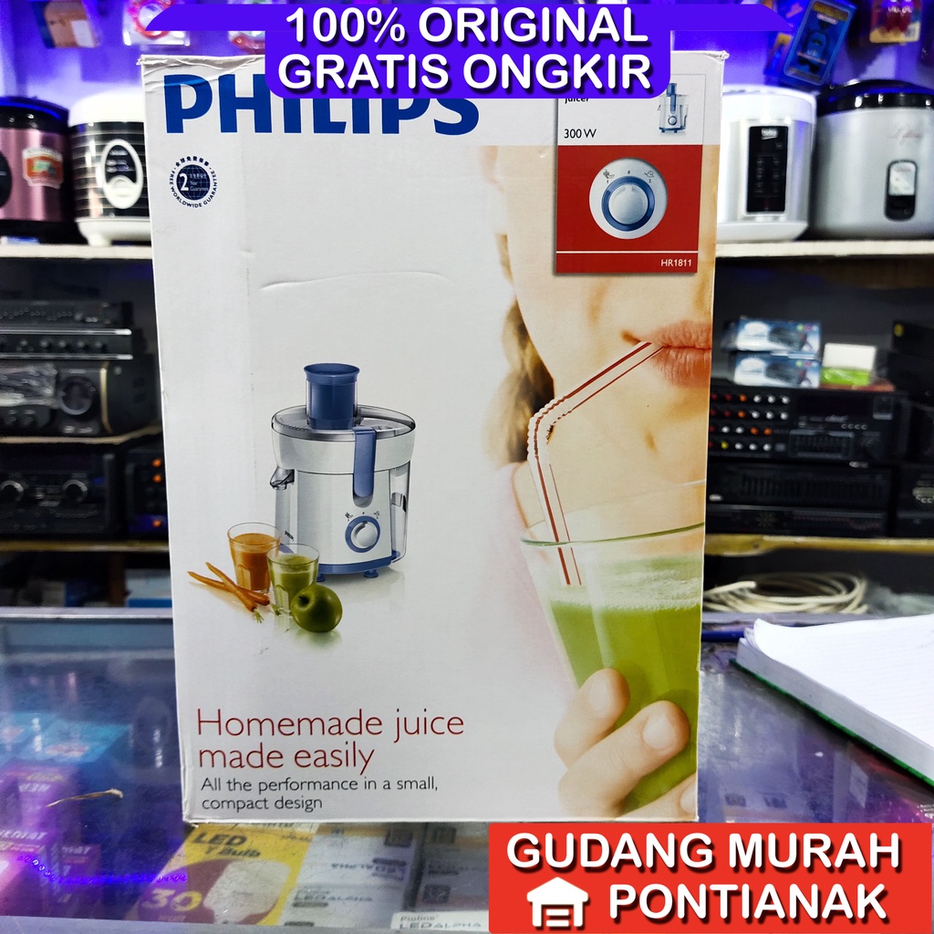 Juicer Philips HR 1811