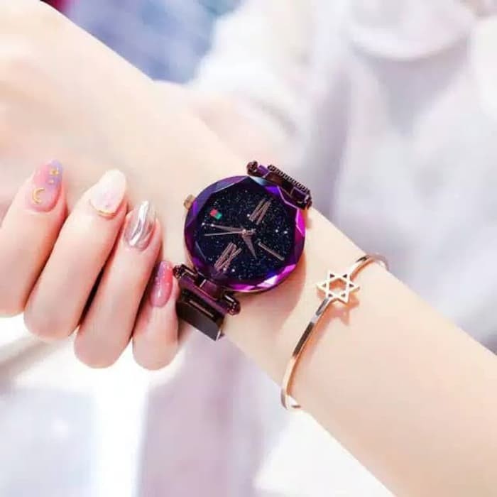 Jam Tangan Wanita Gucci Magnet Rantai Stainless