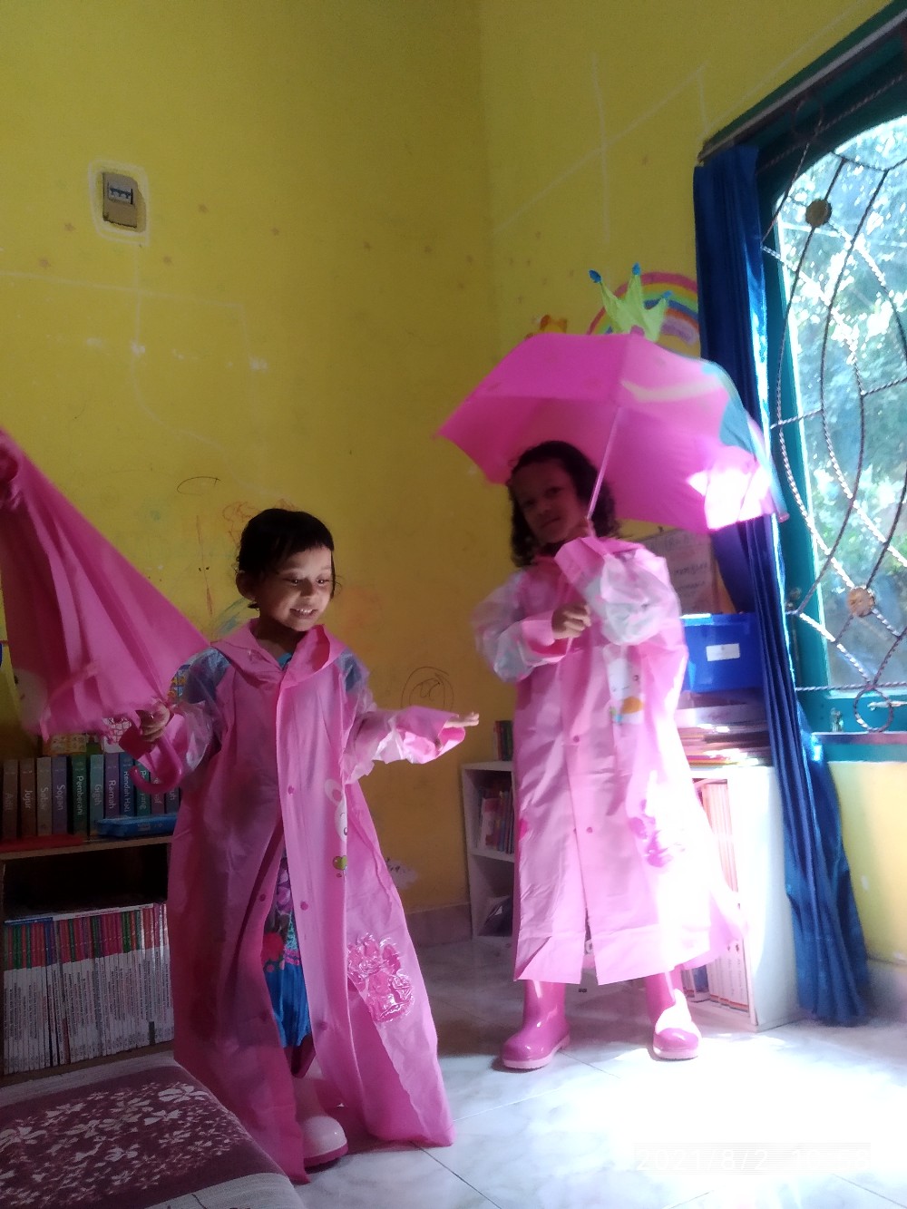 Payung Anak / Perlengkapan Anak / Payung Anak Kuping Karakter / Payung Anak Perempuan - 77003