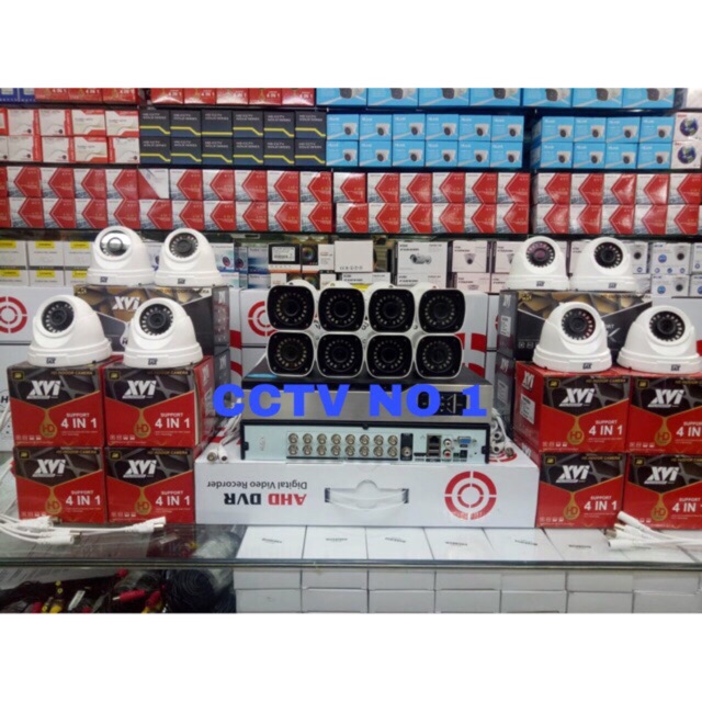 PAKET KAMERA CCTV 16 CHANEL 3MP KOMPLIT