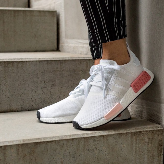 TERMURAH Adidas NMD R1 White Rose