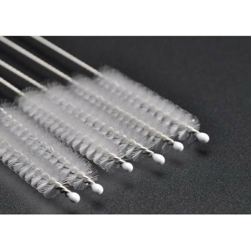 Sikat Sedotan Stainless Steel Brush Straw Kawat Alat Pembersih Sedotan