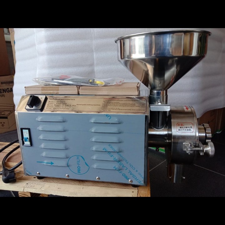 Mesin Penggiling Tepung Penepung GETRA SY 2200 Disk Mill Stainless Grinder Kopi SY2200