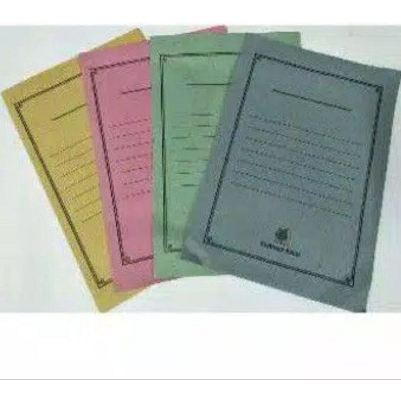 

Stop map dokumen kertas folio