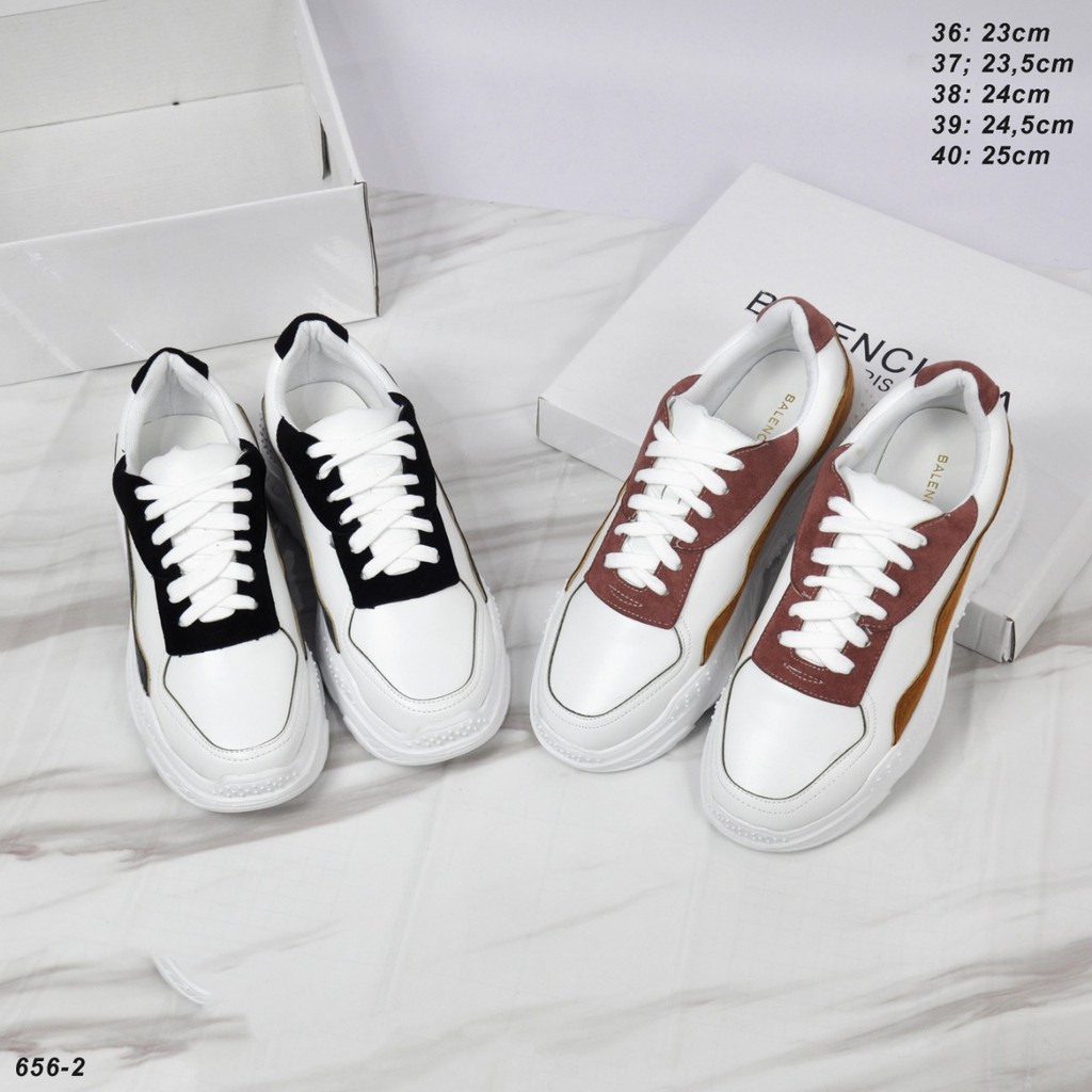 SEPATU WANITA SNEAKERS BALENCIAGA 656-2 SEPATU FASHION SEPATU IMPORT SEPATU MURAH SEPATU BRANDED