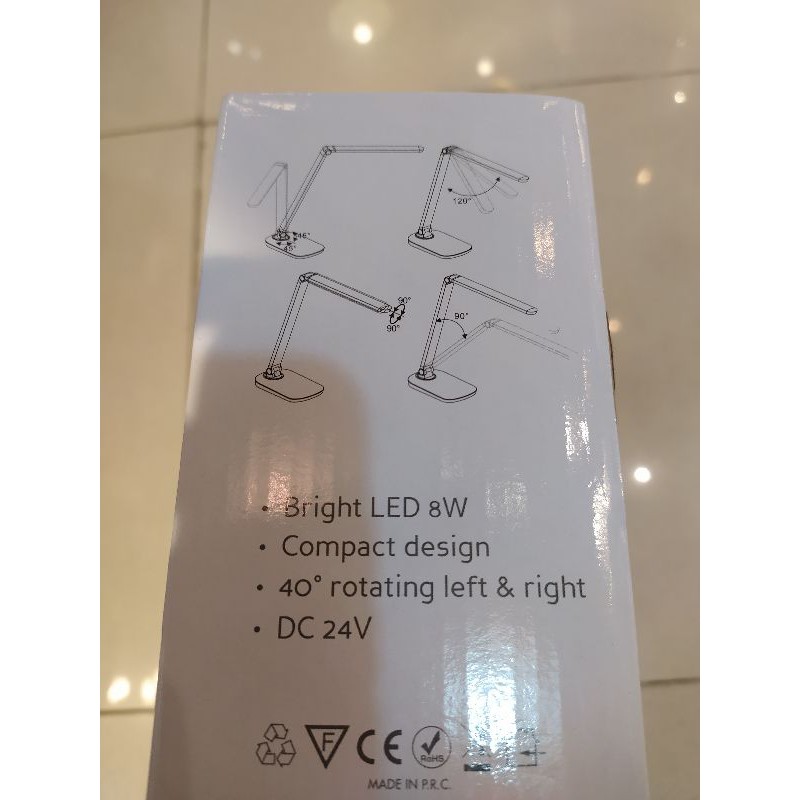 EGLARE LAMPU MEJA LED 8W ICOLOR SCHEMATIC/LAMPU BACA LED/LAMPU MEJA /LAMPU BELAJAR LED ACE HARDWARE