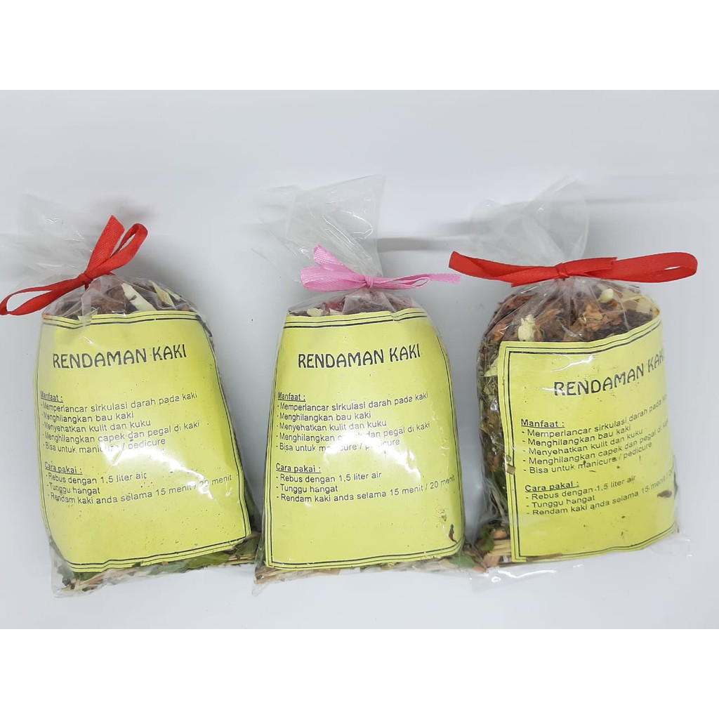 Rendaman kaki - Rendaman rebus SPA tradisional - Menicure pedicure- ASLI YOGAKARTA- Rempah Spa Kaki