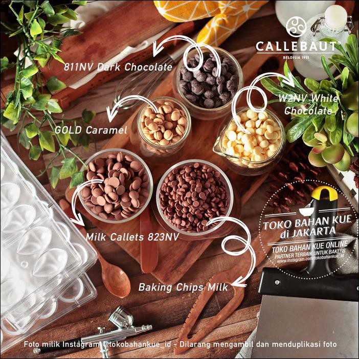 

CALLEBAUT GOLD 100GR CHOCOLATE COUVERTURE CARAMEL 30,4% COKELAT COKLAT