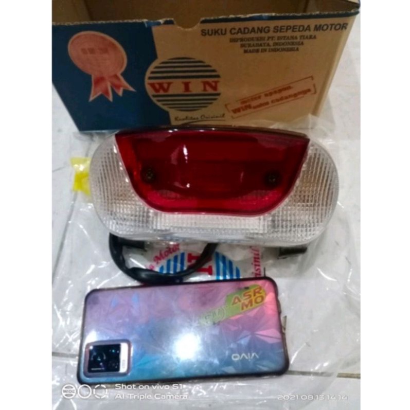 Stop Lamp Lampu Stop Belakang Shogun Kebo Tornado Satria 2 tak Lumba Satria kotak