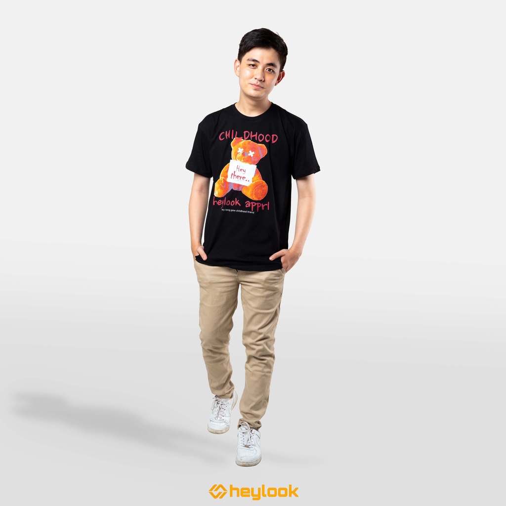 HEYLOOK Project - Hey There | T-Shirt Pria Wanita | Kaos Pria Wanita Unisex