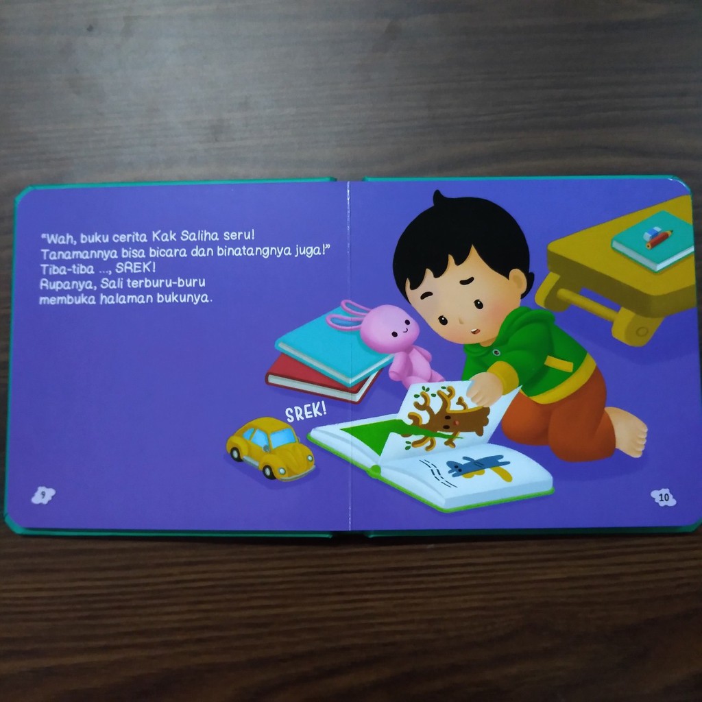 [Bentang-PL] Halo Balita Sali Saliha Aku Bisa Memaafkan Boardbook