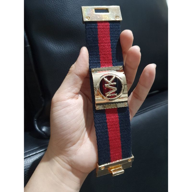 Gelang Premium MK tidak karatan Bracelet Branded band import 7728