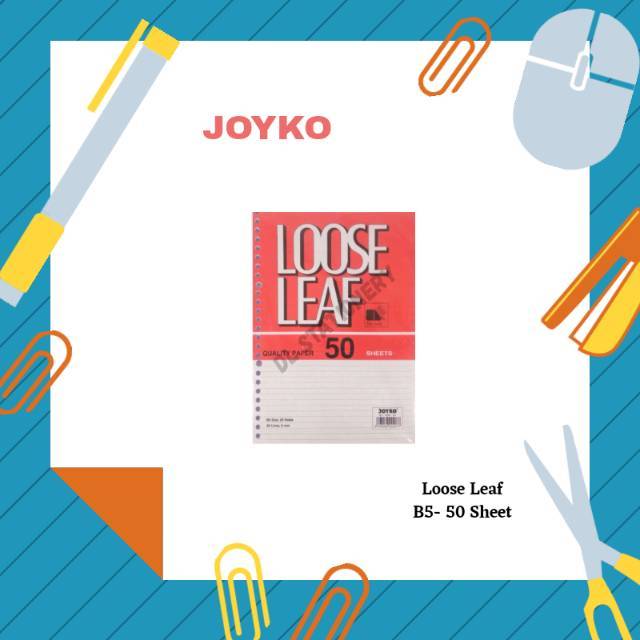 

Isi Binder/Kertas file/Loose Leaf Joyko B5