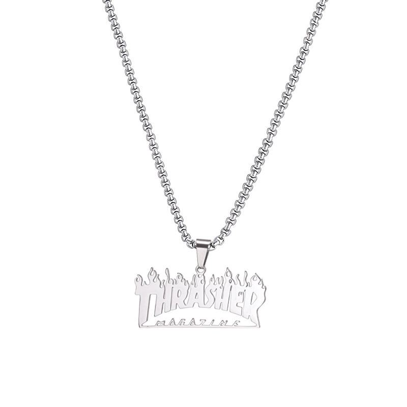 Kalung Desain Api Gaya Hip Hop