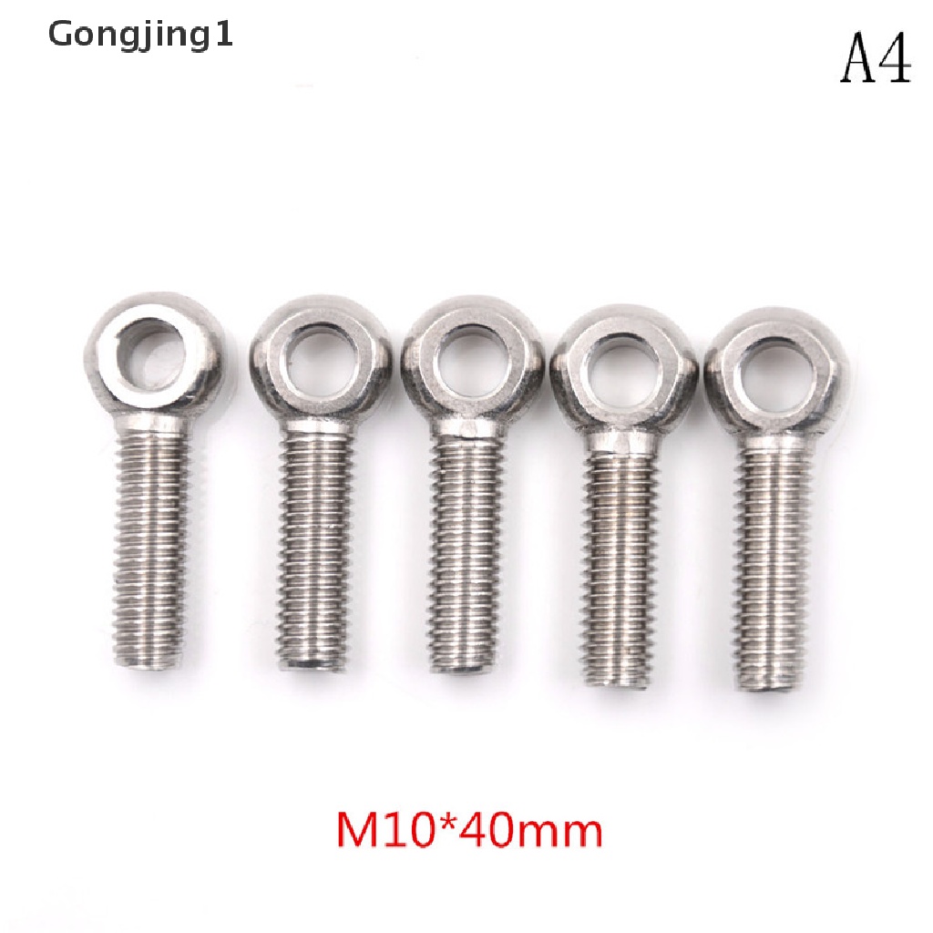 Gongjing1 5pcs Baut M5 M6 M8 M10 M12 Bahan Stainless Steel