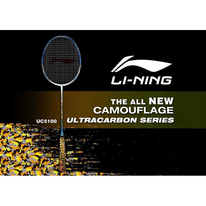 Raket Badminton LINING - Ultra Carbon 5100 / UC  5100 Original