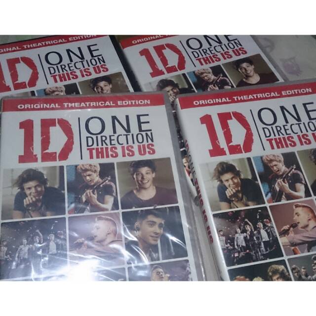 [SALE] Dvd one direction this is us import uk