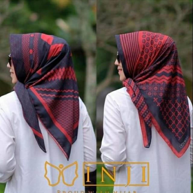 hijab segiempat Ala Inji