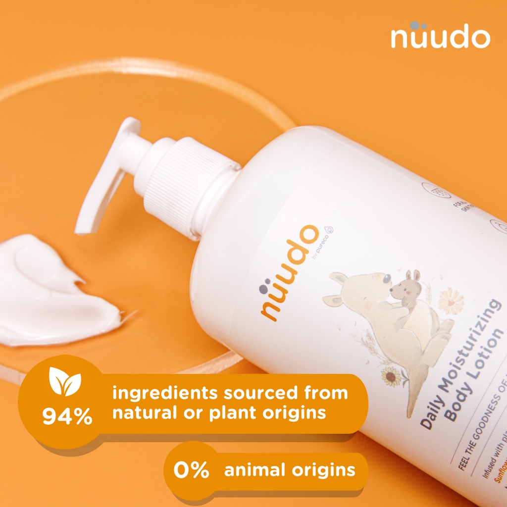 Nuudo Daily Moisturizing Kids Baby Body Lotion Krim Anak Bayi REFILL 475ml