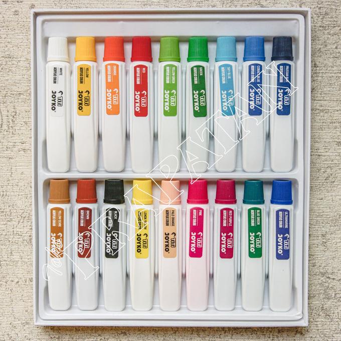 

ACRYLIC COLOR / CAT AKRILIK TITI 18 WARNA