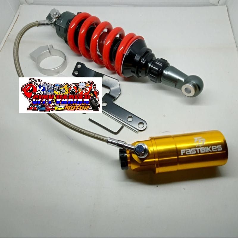 Monoshock Tabung pisah Satria Fu 150 Satria 150  f Satria Fu new Shock Tabung