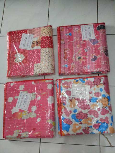 Perlak Bayi Lapis Pita 110x150 cm (Bebas Pilih Motif)