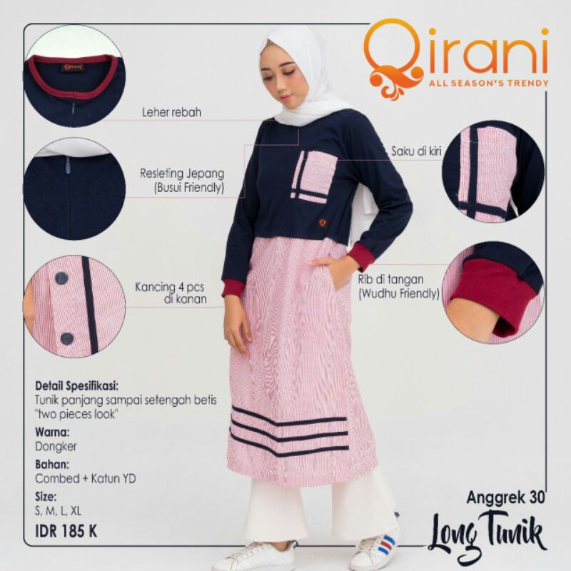 TUNIK QIRANI ANGGREK 28