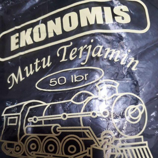 Kantong Plastik Kresek Loco Hitam Tipis Ekonomis 15 X 30